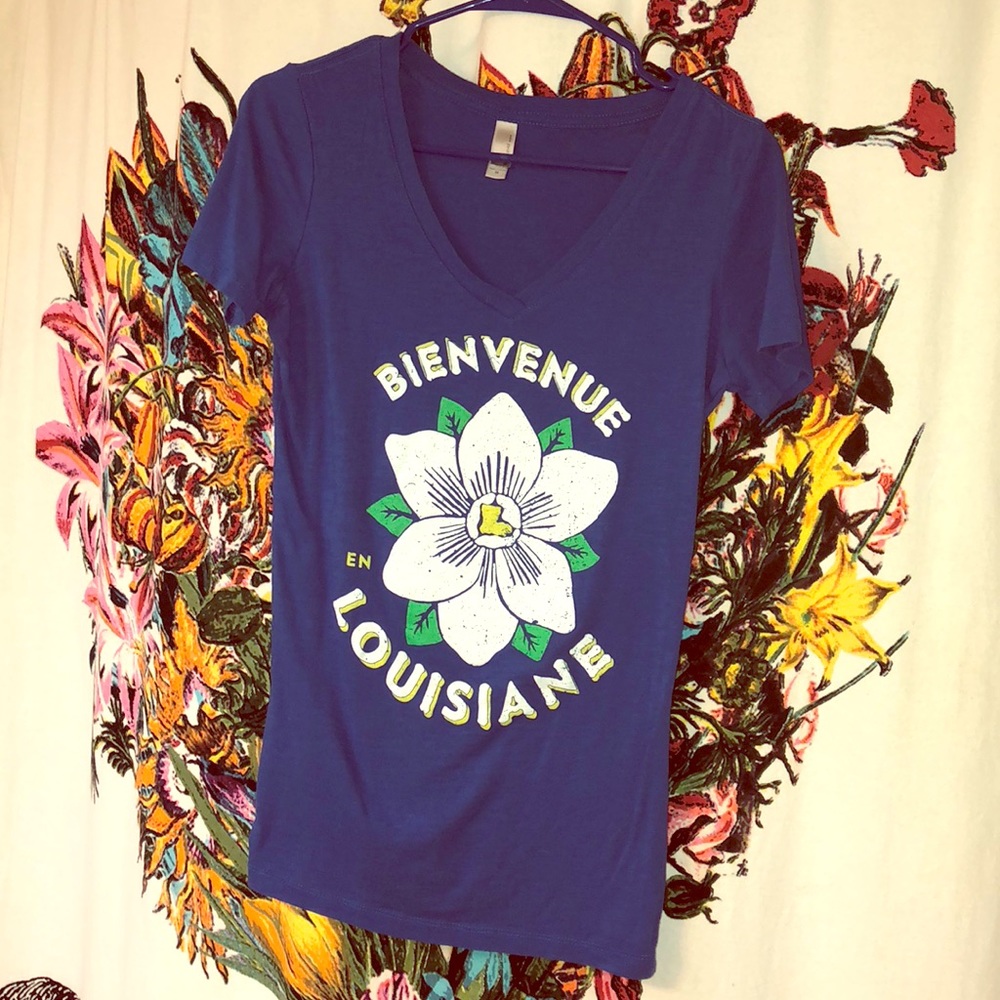 Blue Louisiana shirt size Medium